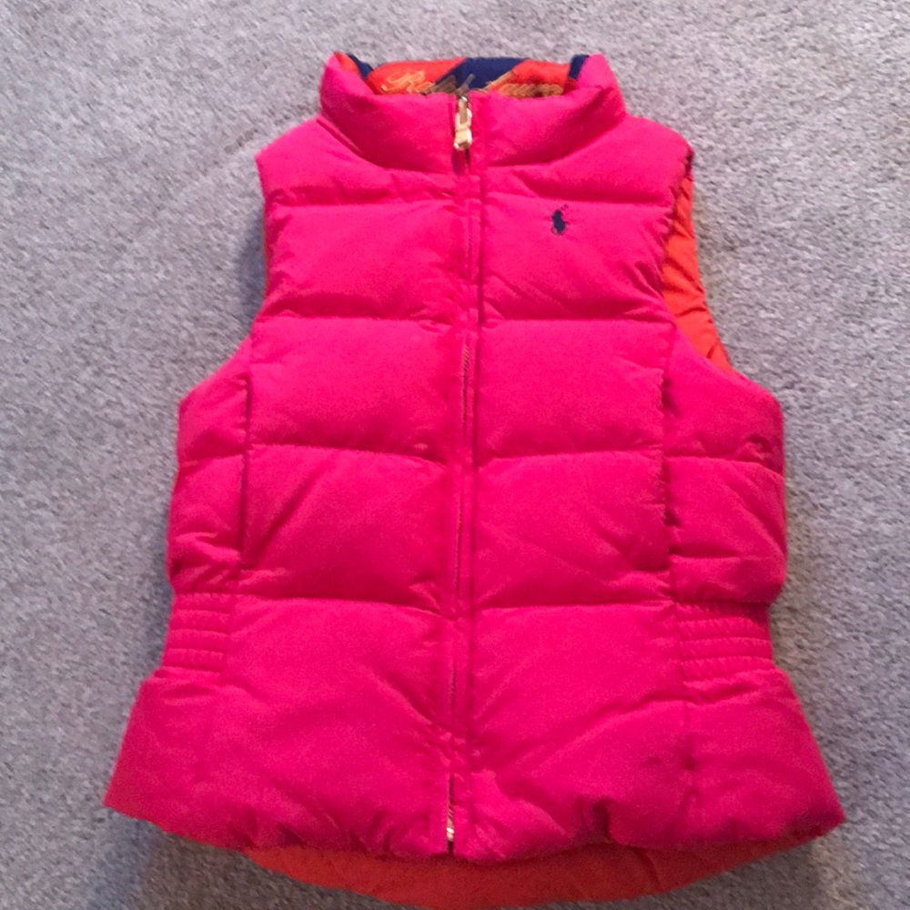 Polo toddler girl’s reversible vest